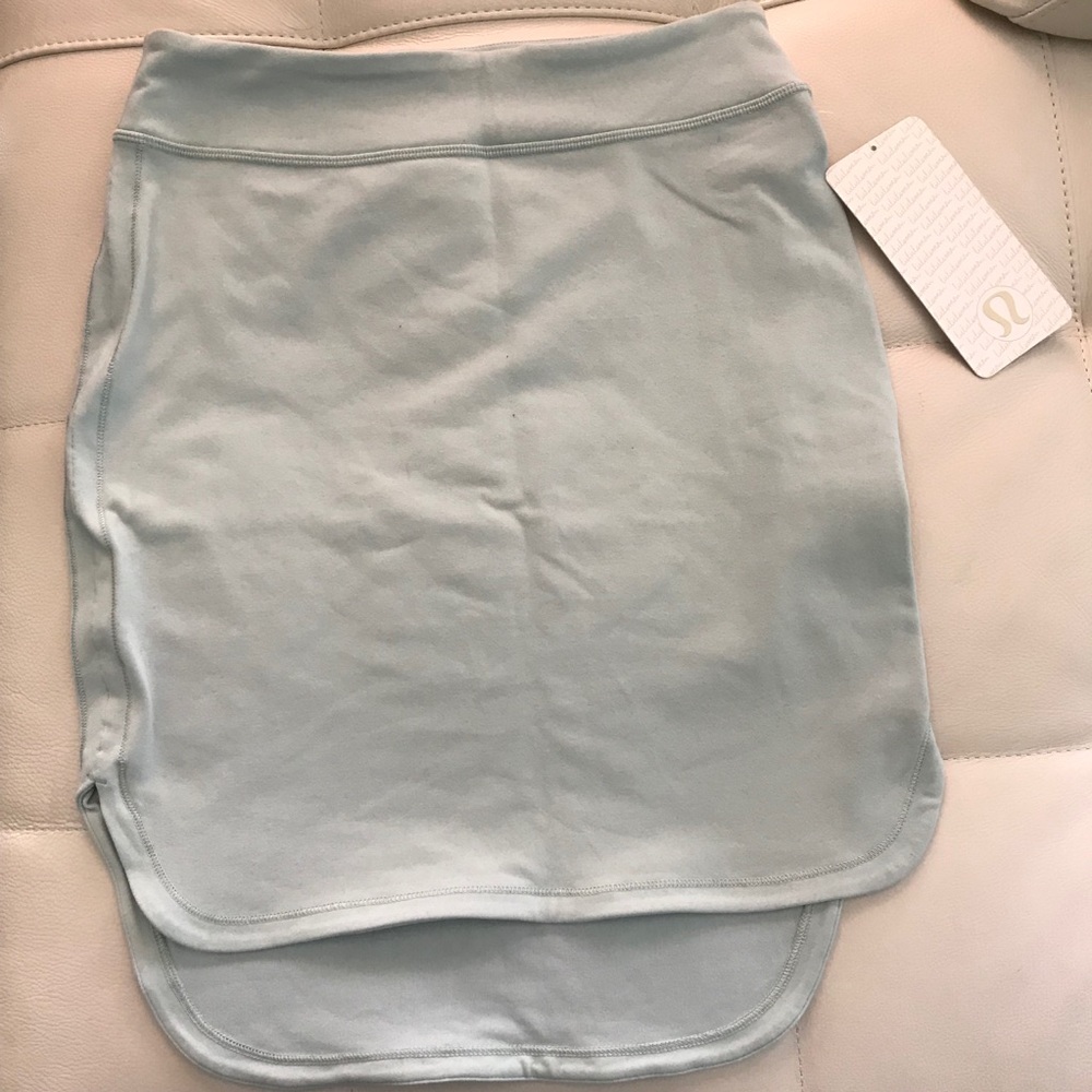NWT MTYG LULULEMON CITY SKIRT MINTY GREY - - 4 - Picture 3 of 7